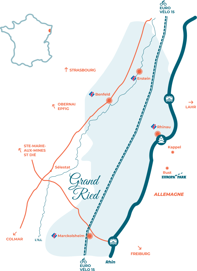Carte - OT du Grand Ried