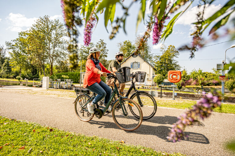 Op de fiets